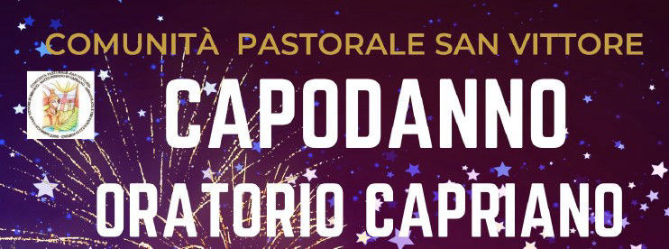Comunità Pastorale San Vittore - Capodanno Capriano